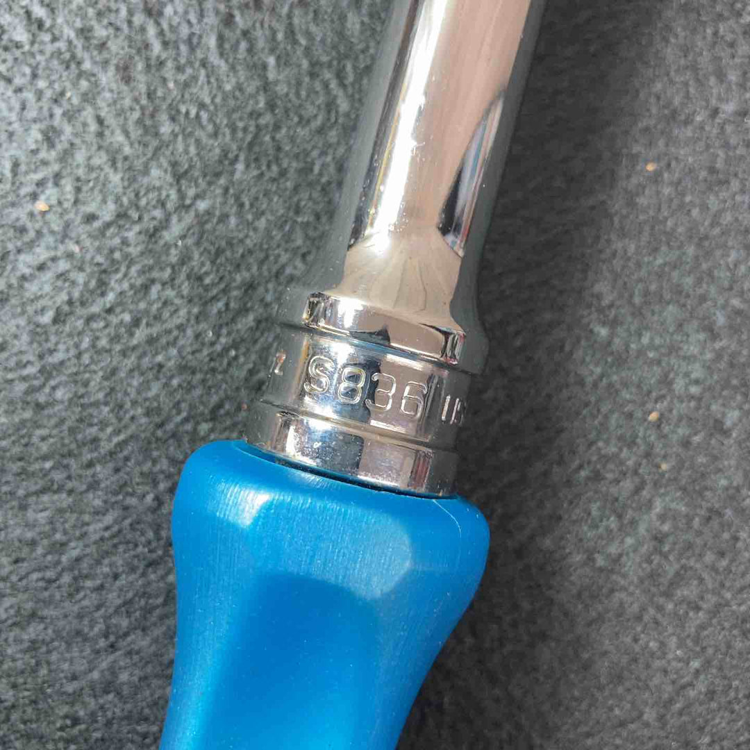 【中古美品】 Snap-on(スナップオン) S836 F836 TML836 ブルーハンドル セット 未使用長期保管品 【東大和店】