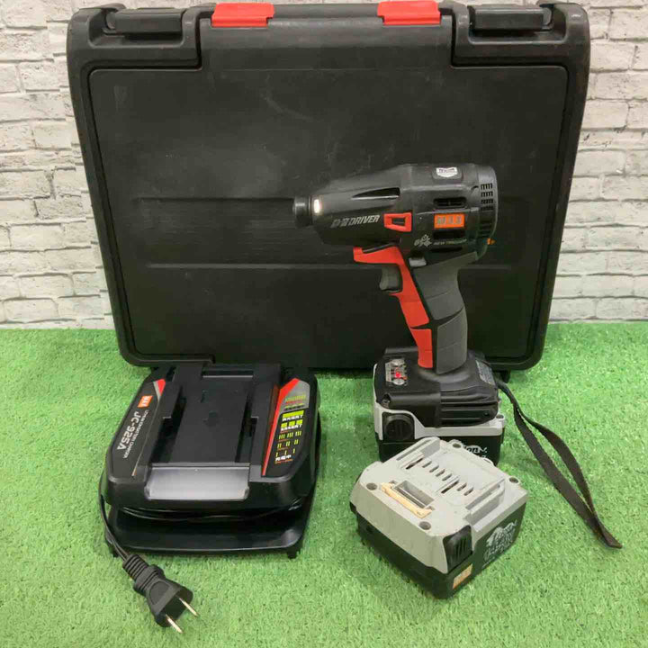 ★マックス(MAX) コードレス静音インパクトドライバー PJ-SD102-B2C/1850A 14.4V 動作確認済み【川口店】