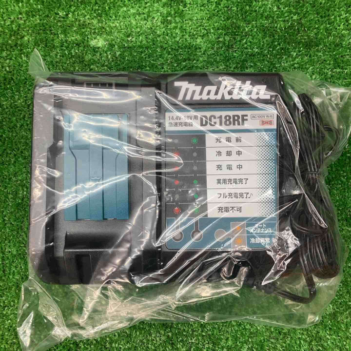 マキタ(makita) リチウムイオンバッテリー 18V/6.0Ah BL1860B×2個 急速充電器 DC18RF セット【川越店】