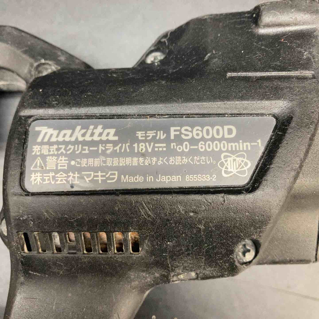 マキタ(makita) コードレススクリュードライバー FS600DZB【川越店】