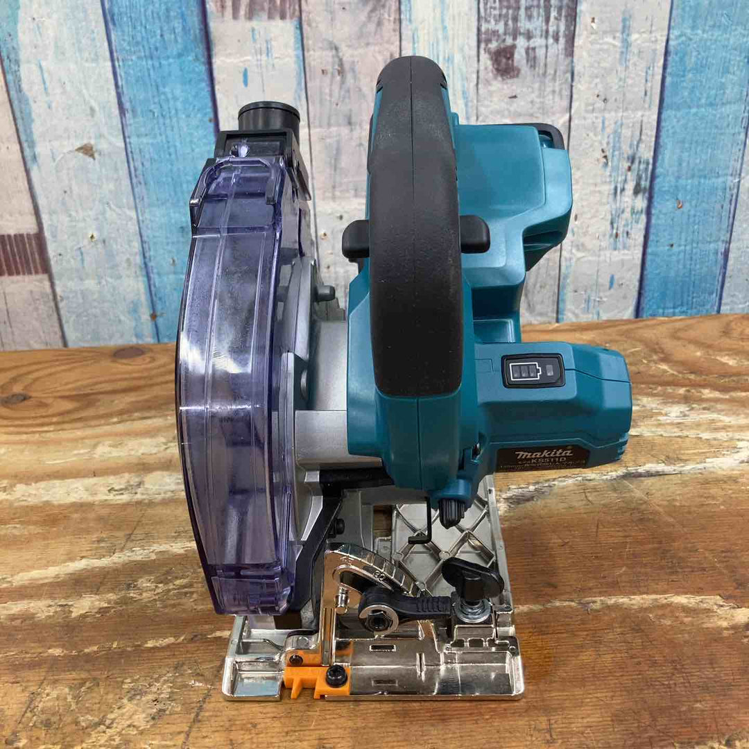 【中古品】★マキタ(makita) コードレス防じん丸のこ KS511DZ 125mm 18V 本体のみ【柏店】