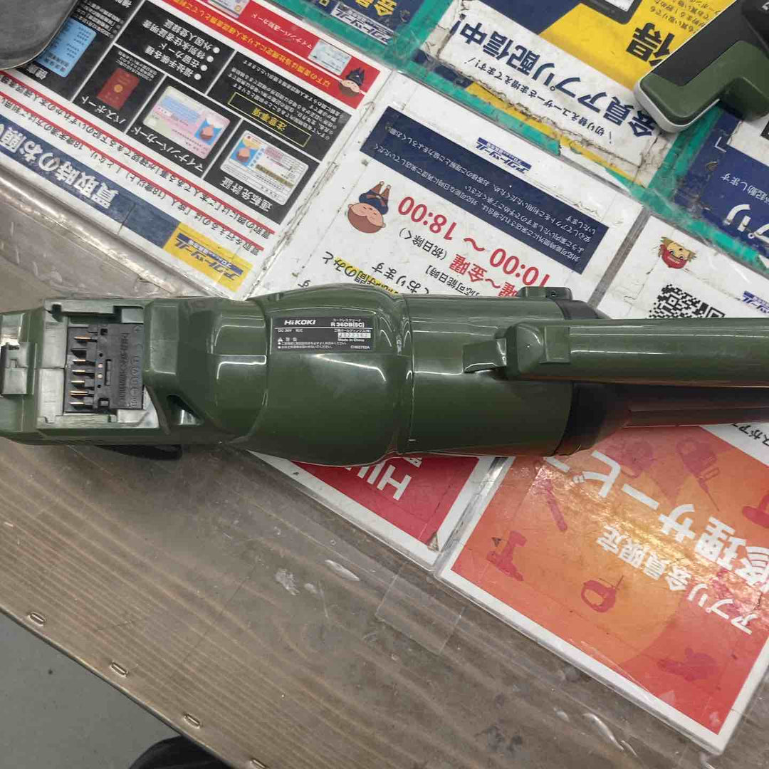 ★ハイコーキ(HIKOKI ※旧:日立工機) コードレスクリーナー R36DB(SC)(NNG)　本体のみ【戸田店】