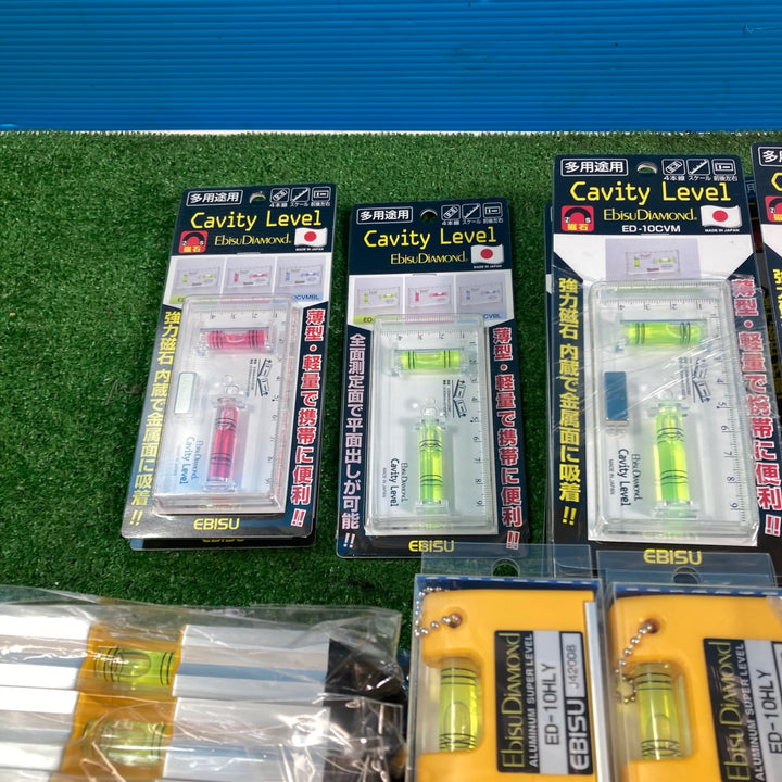 【未使用品(店頭展示品)】EBISU(エビス) 磁石付きキャビティレベル・その他 水平器 78点まとめ【岩槻店】