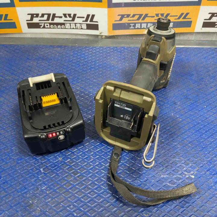 ★マキタ(makita) コードレスインパクトドライバー TD173DRGXO【草加店】