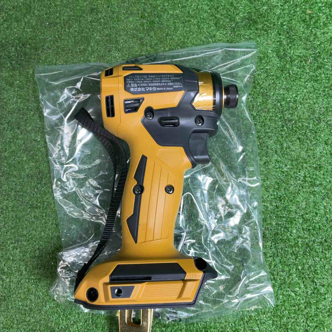 【本体＋ケースのみ】マキタ(makita) コードレスインパクトドライバー TD173DGXPY LTX20周年限定色 プレミアムイエロー【藤沢店】