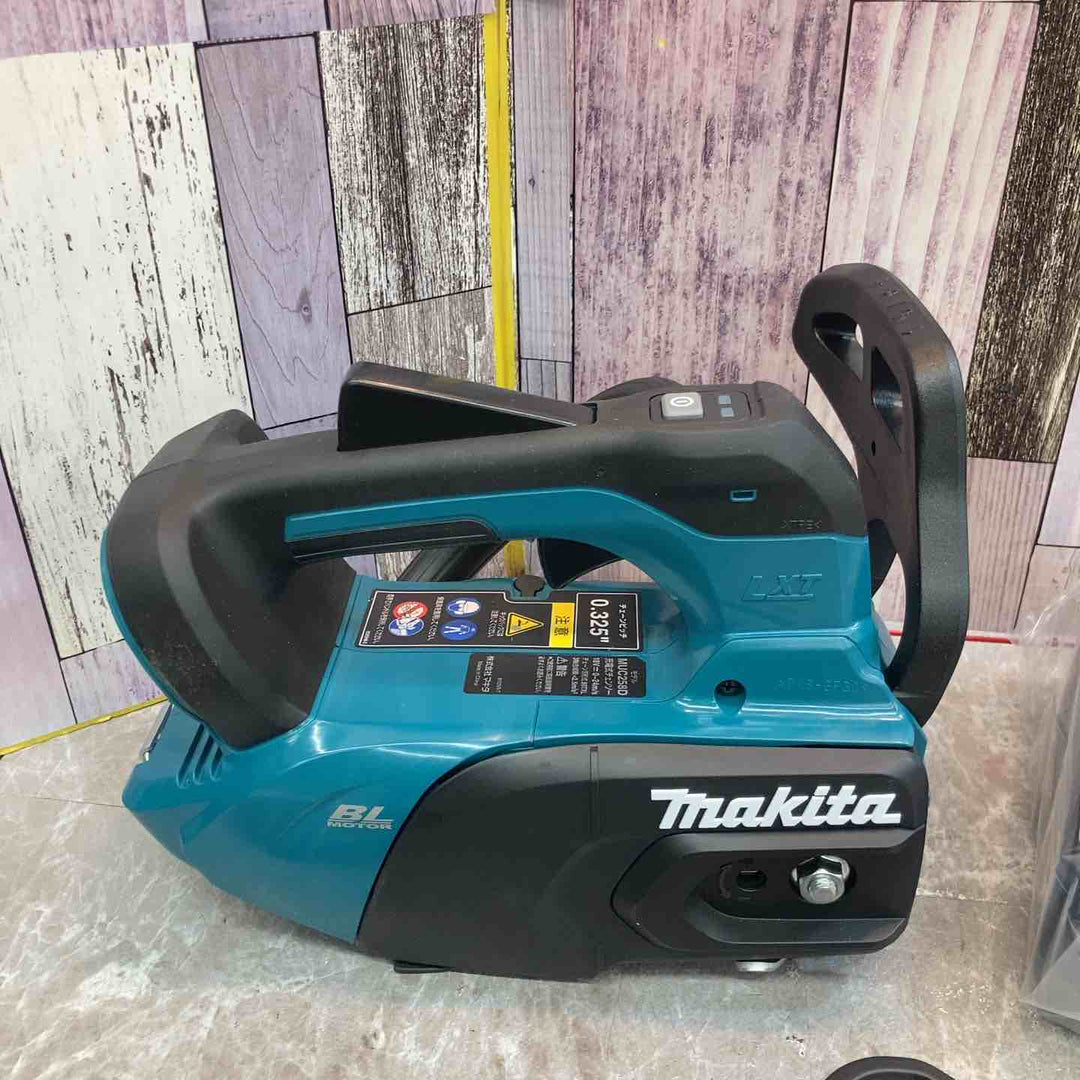 ★マキタ(makita) 18V 250mmコードレスチェンソー MUC258DRG_青【八潮店】