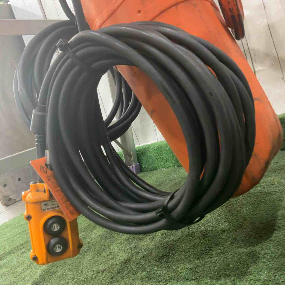 【店頭受取り限定】象印 200V 電動チェーンブロック 2ｔ 型番不明 保証無し【川口店】