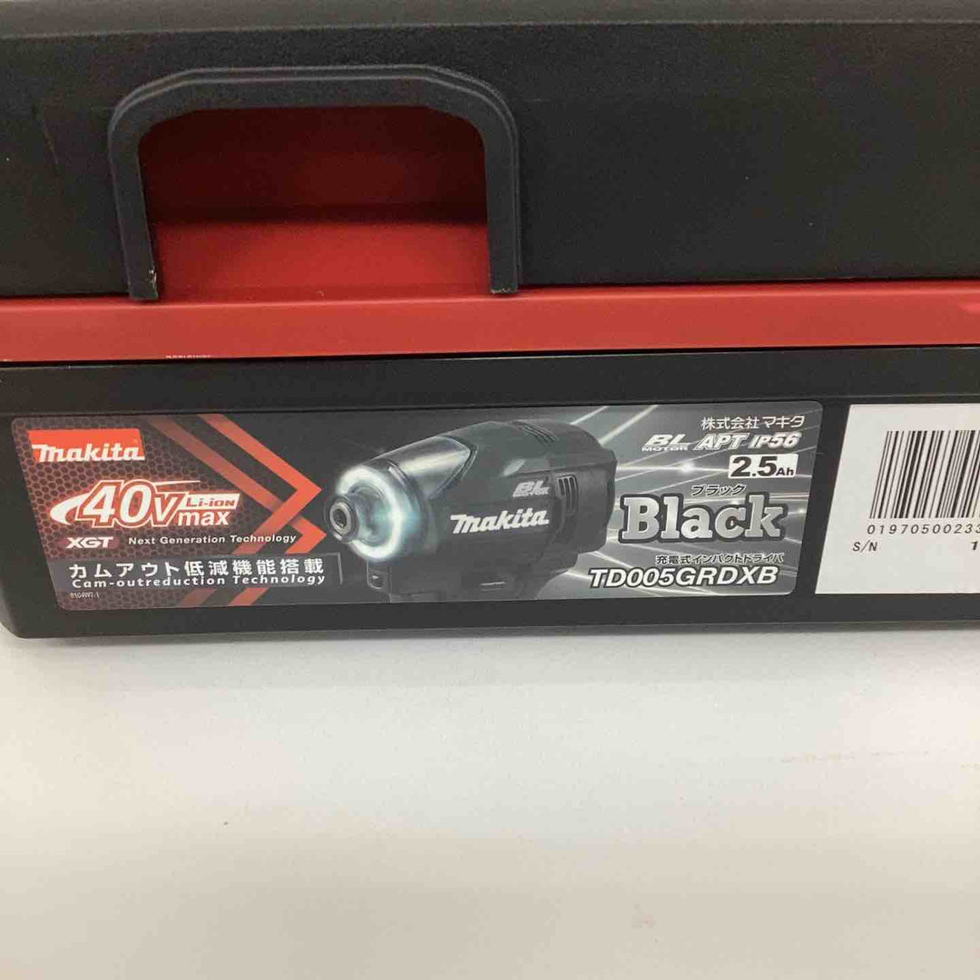 ★マキタ(makita) 40Vmaxコードレスインパクトドライバー TD005GRDXB【狭山】
