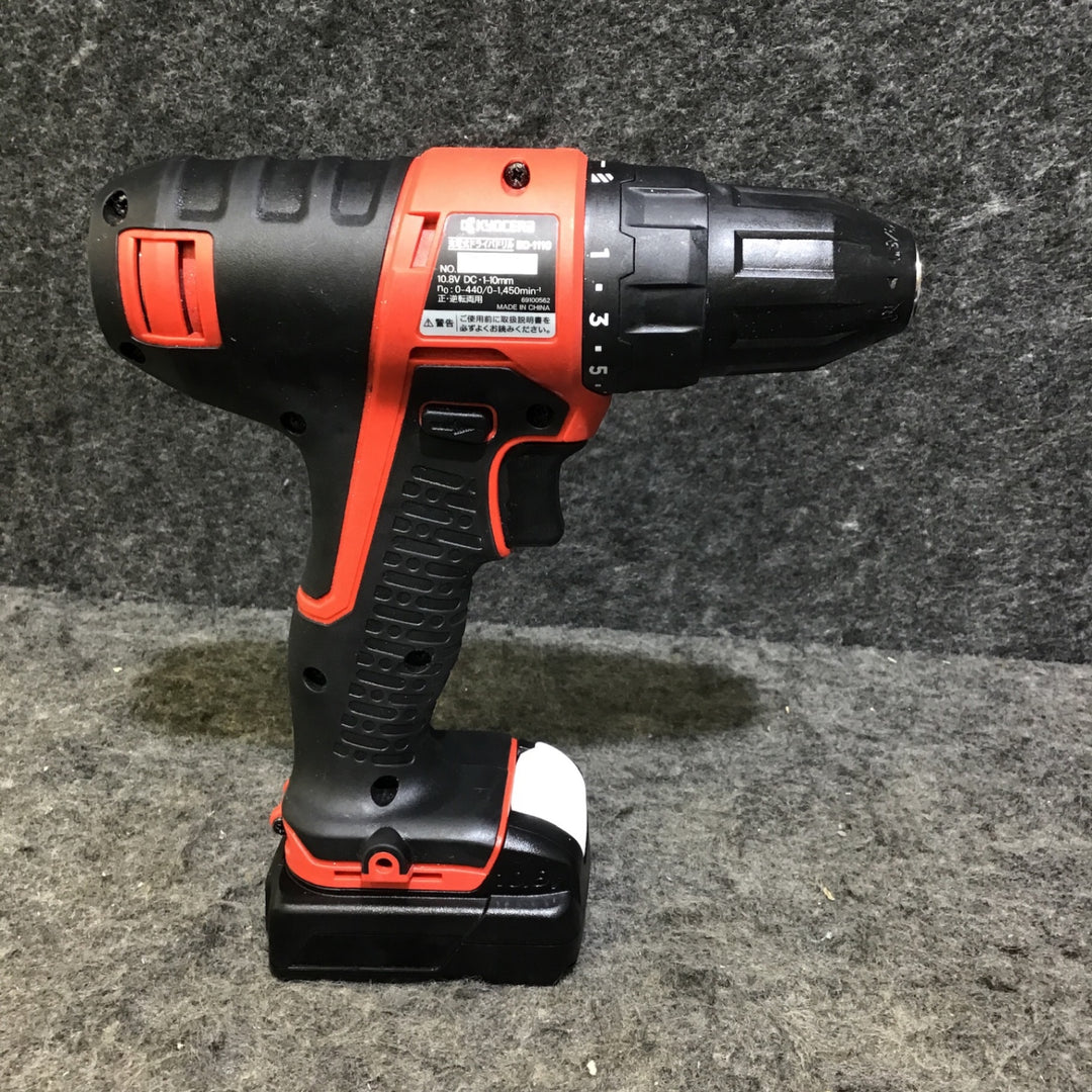 【美品中古】RYOBI 充電式ドライバドリル BD-1110L1【桶川店】