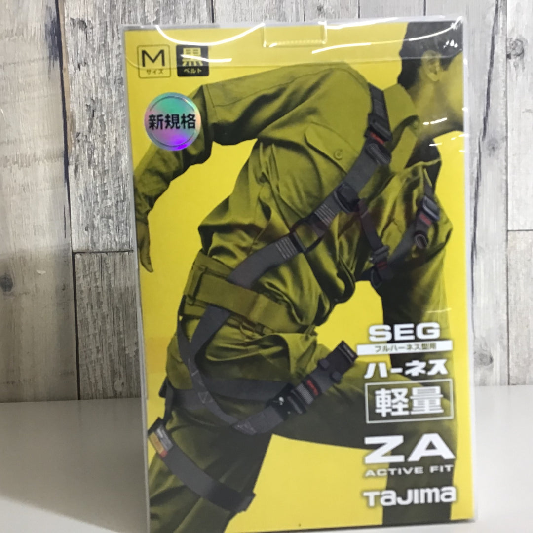 【未使用品】★送料無料★タジマ Tajima ハーネスZA 黒 Mサイズ AZAM-BK【戸田店】