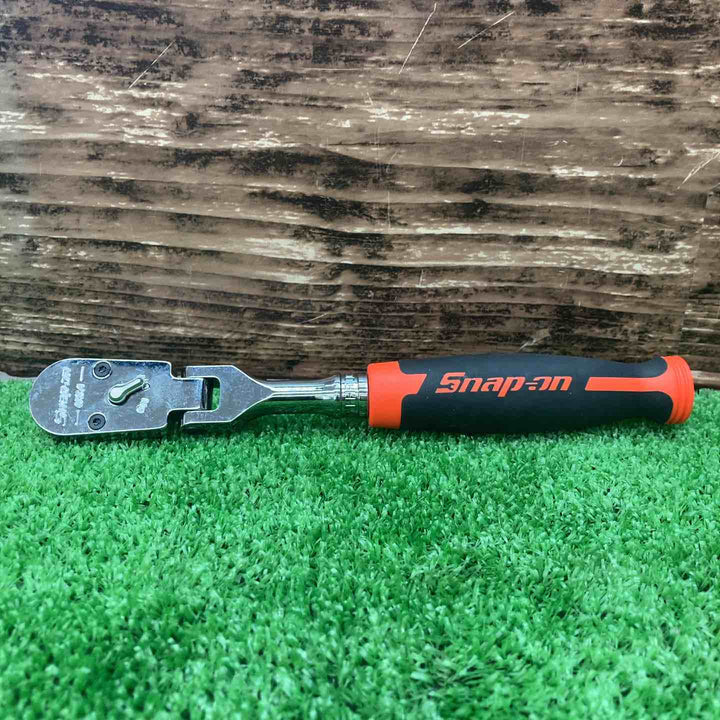 ▲スナップオン(Snap-on)3/8ラチェット※オレンジグリップ※FHF100 現行ロゴ【川越店】