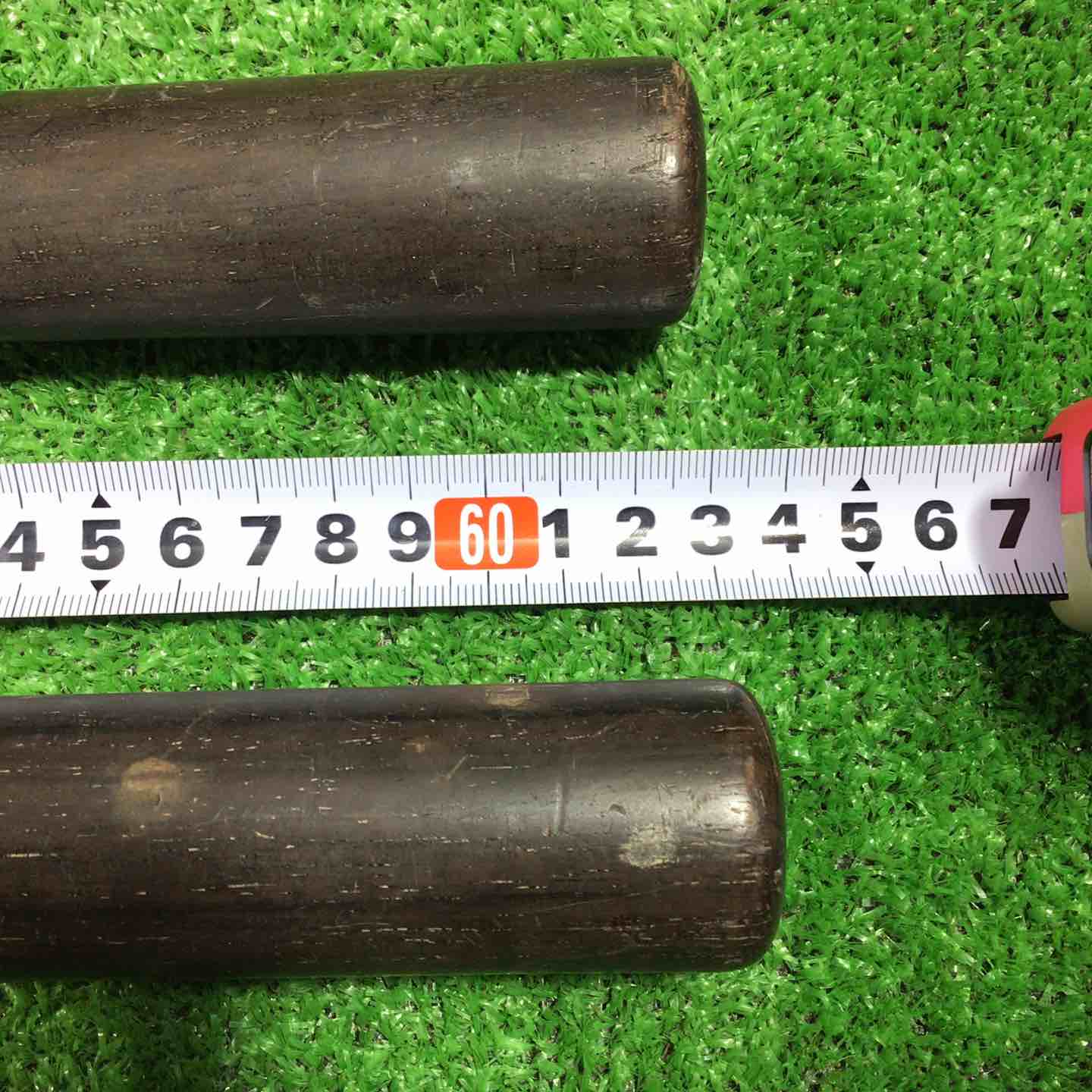 平義(？) 突き鑿 2本組 約23mm/約48mm 本体のみ 錆あり 【川口店