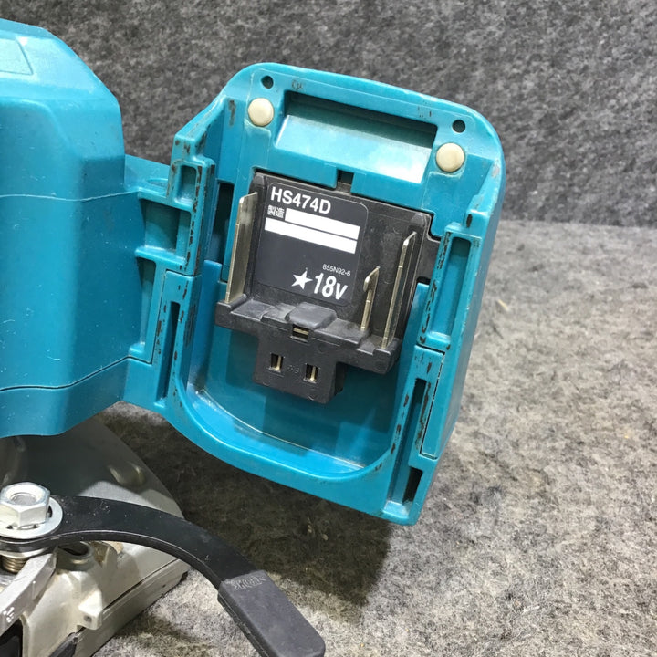 【中古品※バッテリ1個付き！※】マキタ(makita) コードレス丸のこ HS474DZ【桶川店】