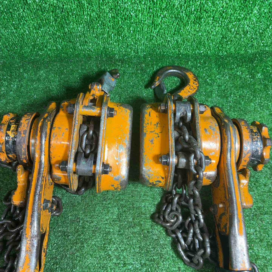 KITO(キトー) レバーブロック L4型 3/4ton 2個セット【藤沢店】