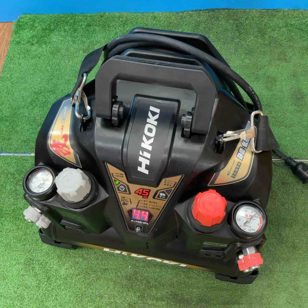 【美品】★ハイコーキ(HIKOKI ※旧:日立工機) 高圧エアコンプレッサ EC1245H3(CTN)  ◎充填時間約3分50秒【岩槻店】