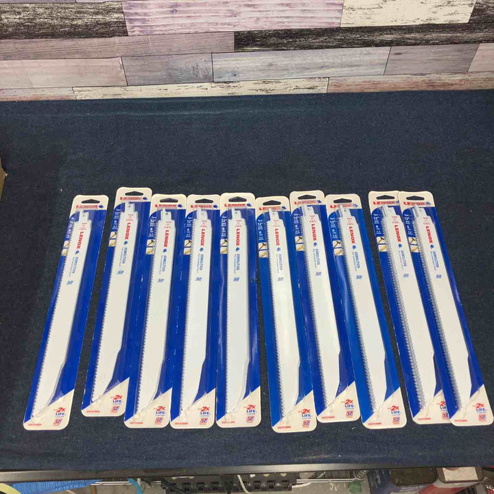 LENOX(レノックス) セーバーソー替刃 解体用ブレード 木工用 300mm 5枚入り 10個セット【八潮店】