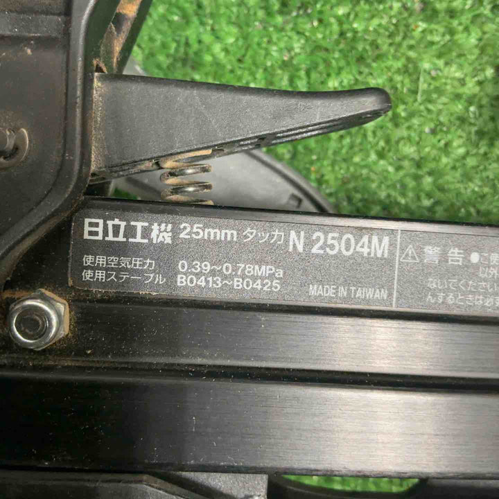 ☆ハイコーキ(HIKOKI ※旧:日立工機) 常圧エアタッカ N2504M【草加店】
