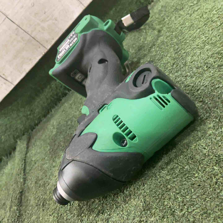 ★ハイコーキ(HIKOKI ※旧:日立工機) コードレスインパクトドライバー WH14DSL2(2LSCK)(L) 14.4V 動作確認済【川口店】