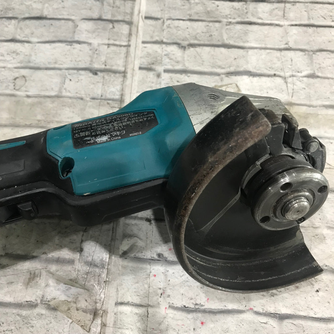 ☆マキタ(makita) 125mmコードレスディスクグラインダ GA508DZ【川口店】