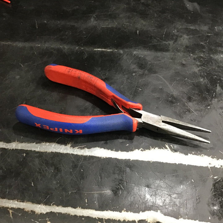 Knipex 3562145 Electronics Pliers with Half Round Tips 5.75 Inch [並行輸入品]【草加店】