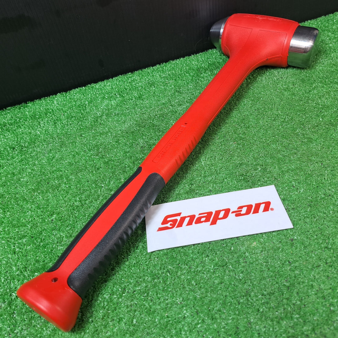 スナップオン(Snap-on) デッドブロー ボールピーン ハンマー 全長約45cm 56oz(1550g) 赤【岩槻店】