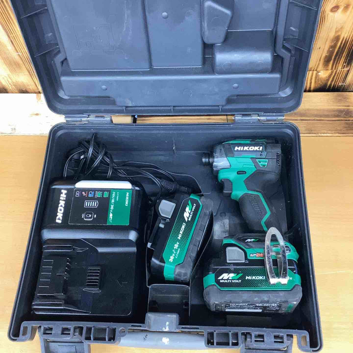 ★ハイコーキ(HIKOKI ※旧:日立工機) コードレスインパクトドライバ アグレッシブグリーン WH36DD(2XHLSZ)【越谷店】