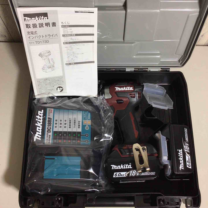 ★マキタ(makita) コードレスインパクトドライバー TD173DGXAR【戸田店】