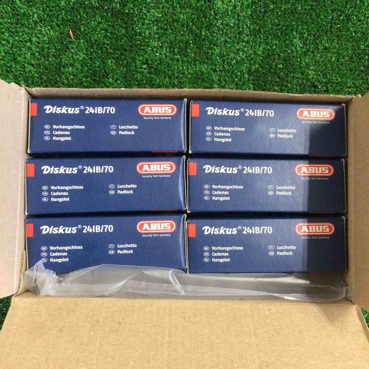 【お得なセット品♪】ABUS アブス DISKUS ディスカス 南京錠 24IB-70 30個セット【町田店】