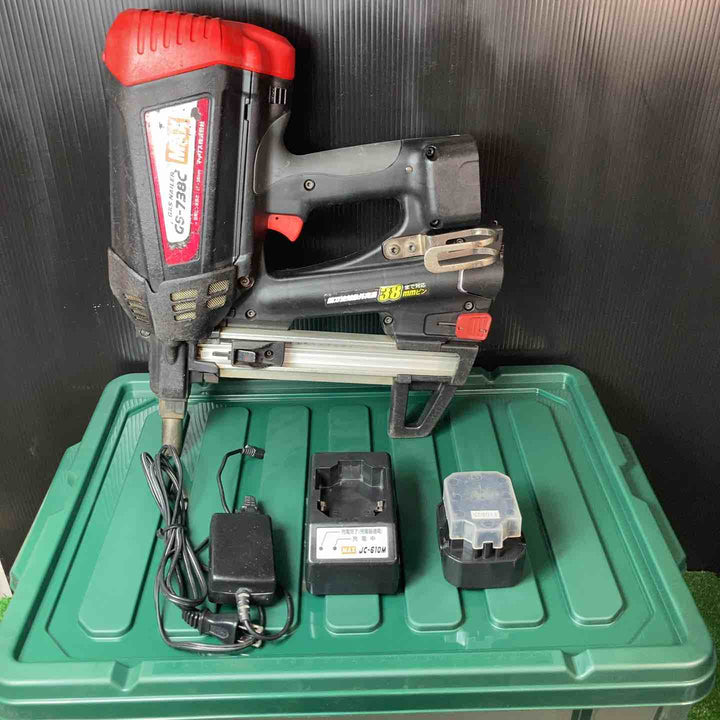 【中古品】◇マックス(MAX) ガスネイラ GS-738C バッテリー1個、充電器付き◎代用ケース【岩槻店】