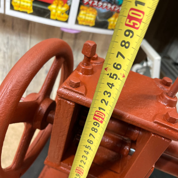 【中古品/店頭受取り限定】盛光？ メーカー不明 紐だしロール機 鈑金機械 ロール機成形機 圧延機 折り曲げ機 彫金ローラー 【東大和店】