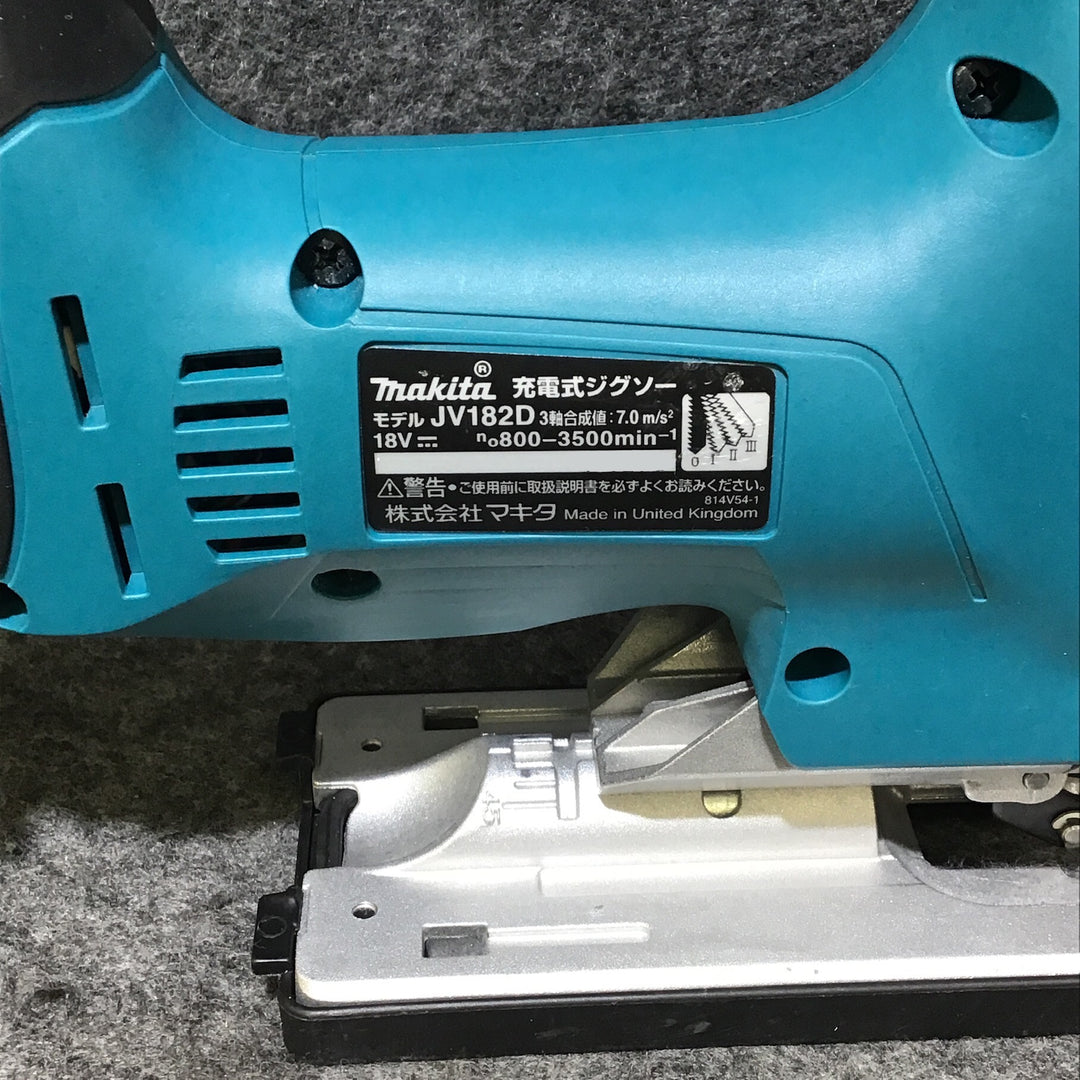 【中古品・※充電器DC18RC※】マキタ(makita) コードレスジグソー JV182DRG【桶川店】