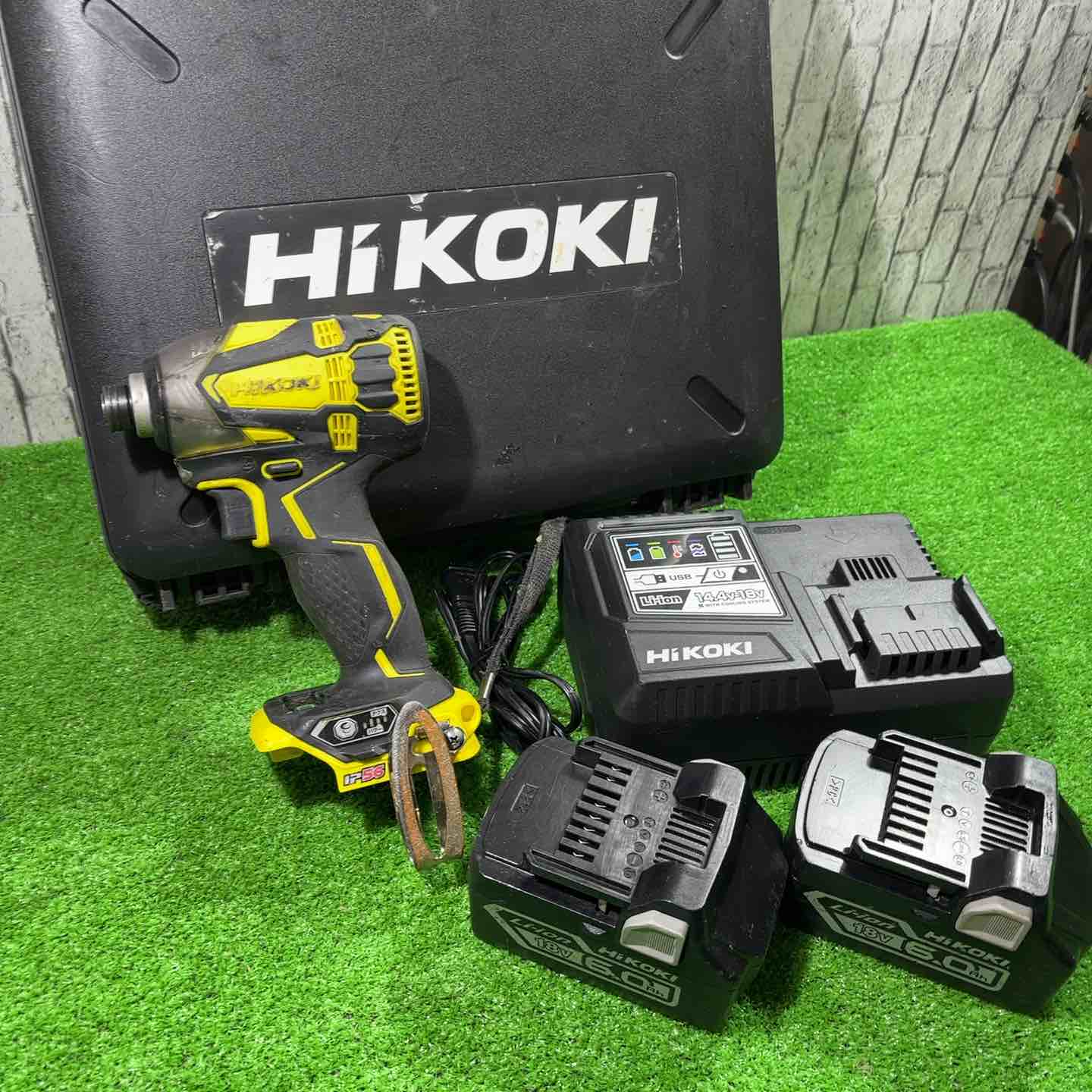 ★ハイコーキ(HIKOKI ※旧:日立工機) コードレスインパクトドライバー WH18DDL2(2LYPK)(Y)【川口店】 ☆ハイコーキ(HIKOKI ※旧:日立工機) コードレスインパクトドライバー