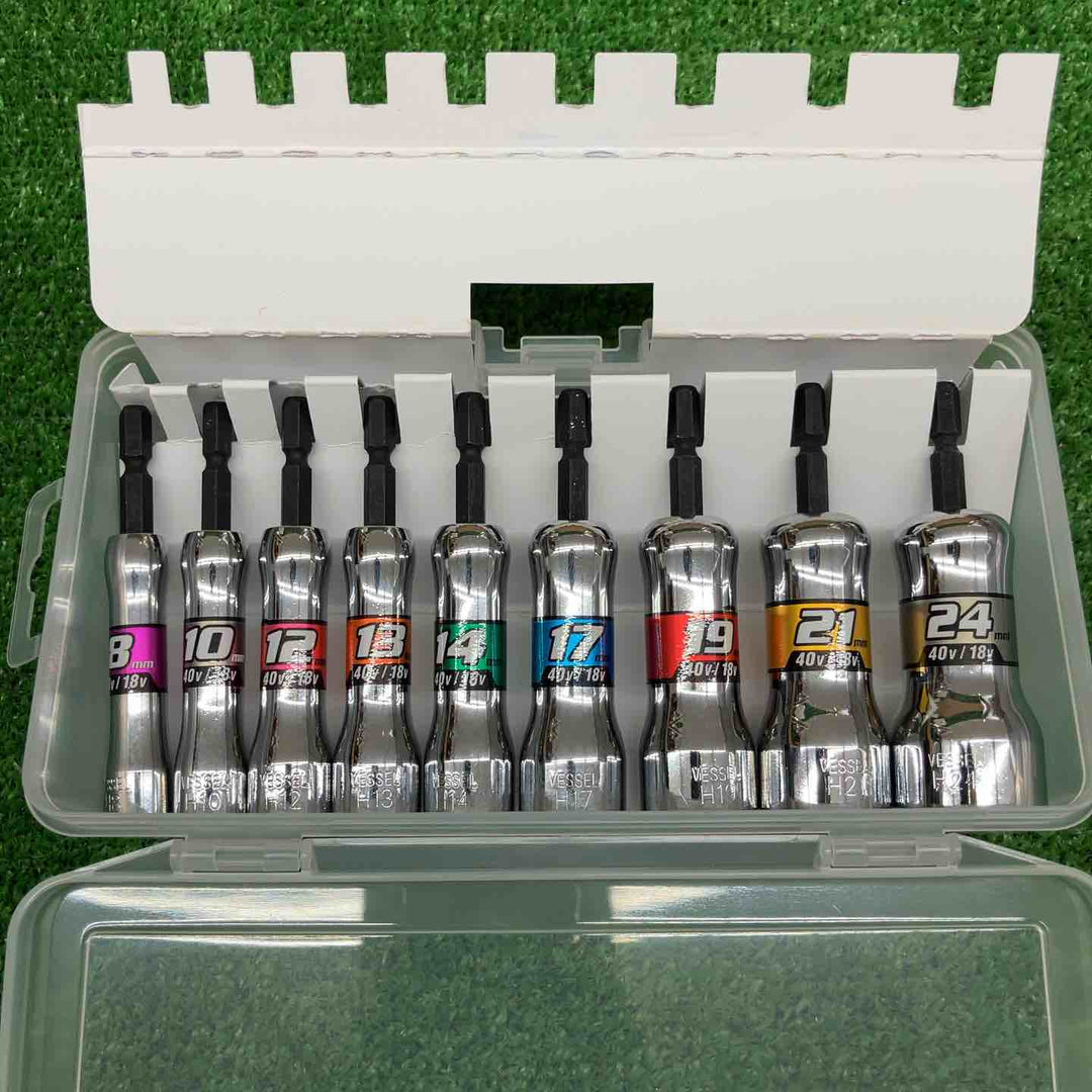 【未使用品】 ベッセル/VESSEL セミロングソケットセット SL209PS 【鴻巣店】