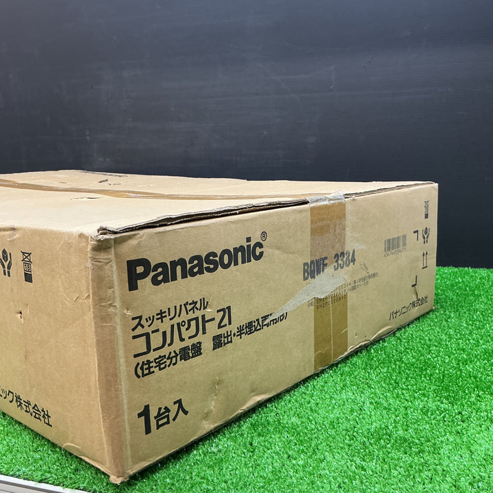 【未使用品】パナソニック  住宅分電盤 スッキリパネル コンパクト21  BQWB3384【電材館越谷店】