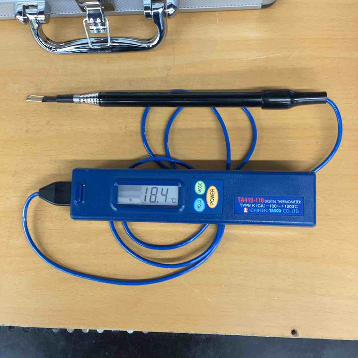 イチネンTASCO デジタル温度計デラックスセット TA410BX【越谷店】