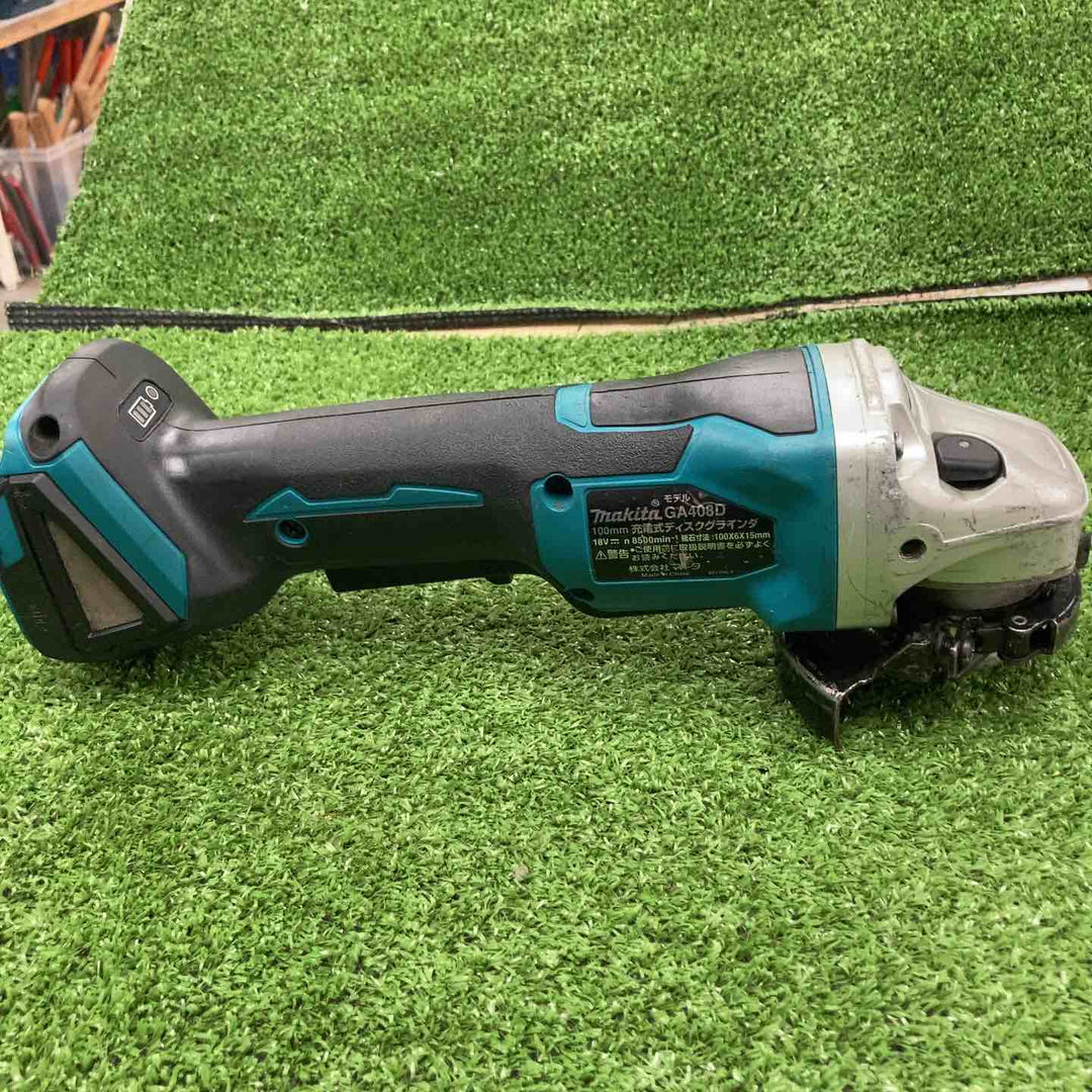 ★マキタ(makita) 100mmコードレスディスクグラインダ GA408DZ【川崎店】