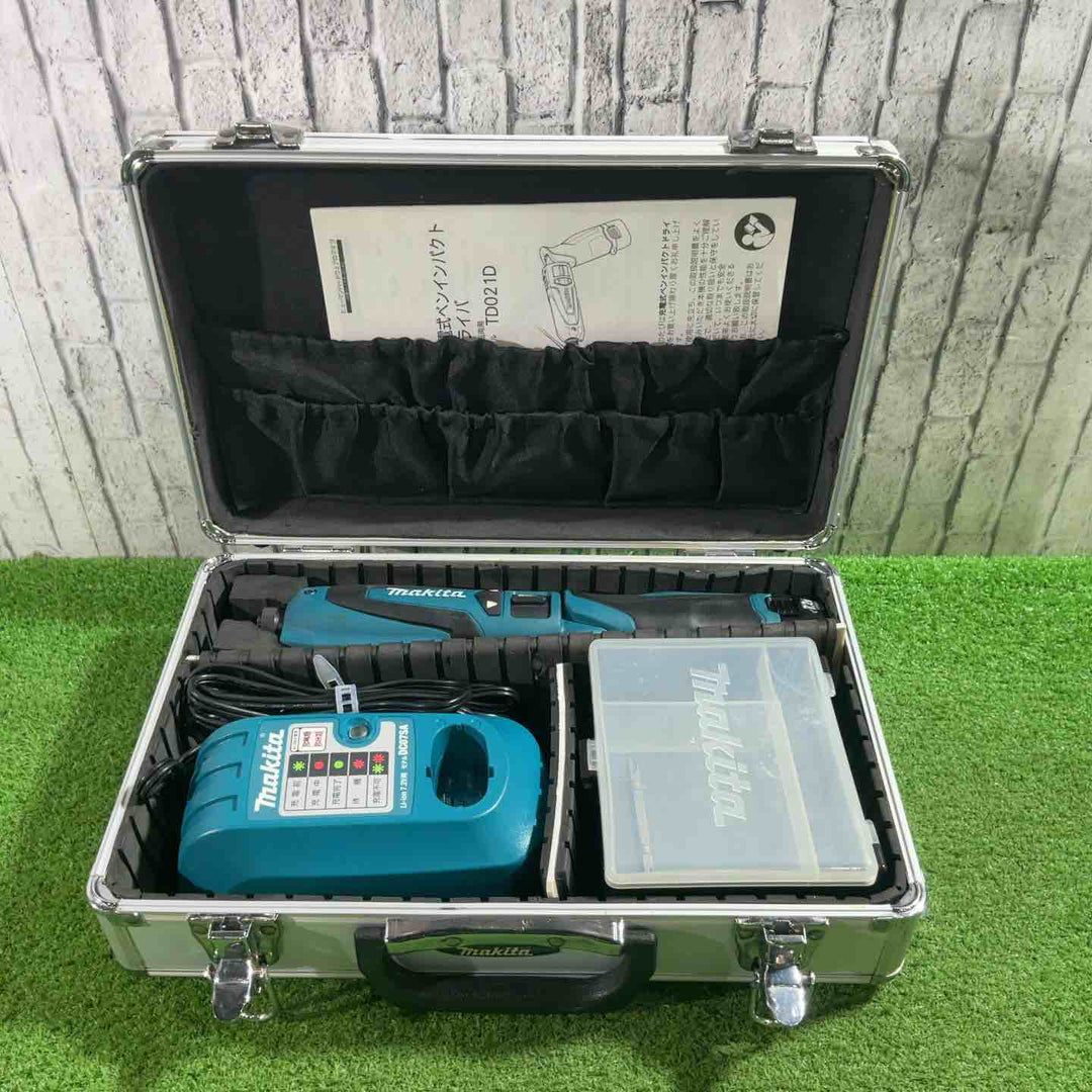 ☆マキタ(makita) 充電式ペンインパクトドライバ TD021DS 動作確認済【川口店】