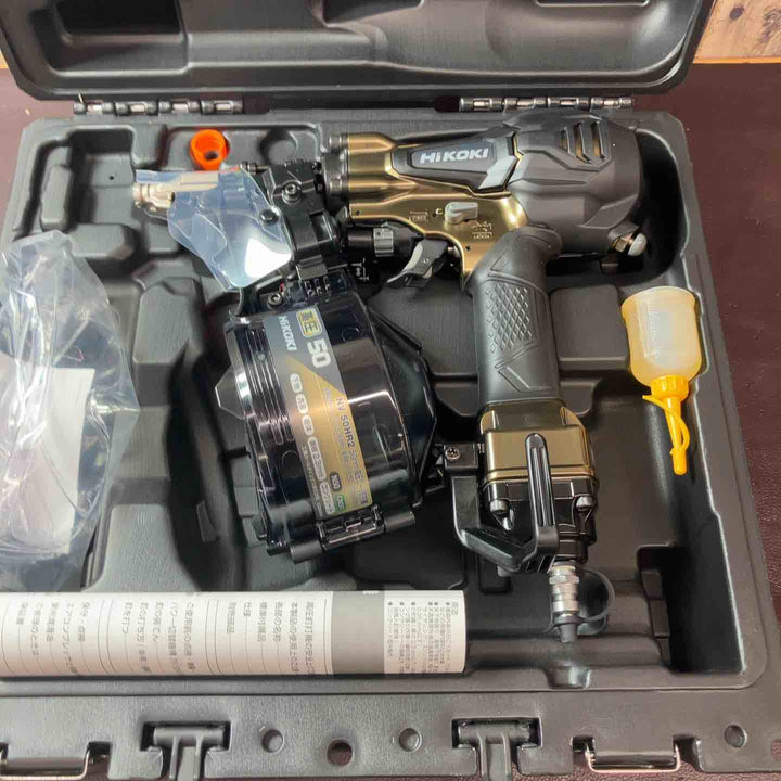 【未使用(店頭展示品)】★ハイコーキ(HIKOKI ※旧:日立工機) 高圧エア釘打ち機 NV50HR2(S)【東大和店】