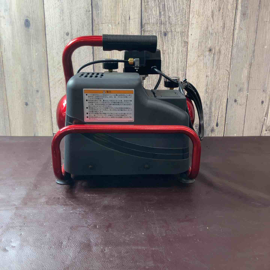 【中古美品】藤原産業 (SK11) オイルレス エアーコンプレッサー SR-045 タンク容量 4L SR-L04SPT-01【東大和店】