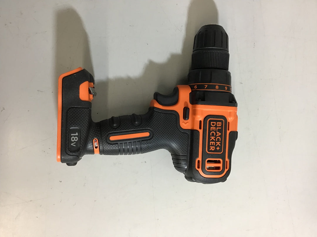 ブラックアンドデッカー(BLACK+DECKER) 18Vリチウム コードレス・ドリルドライバー BDCDD186K【戸田店】