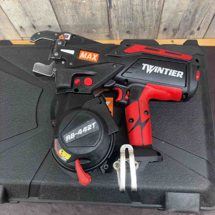 【中古品】 マックス(MAX) 鉄筋結束機 ツインタイア RB-442T-B2C/1450A 【東大和店】