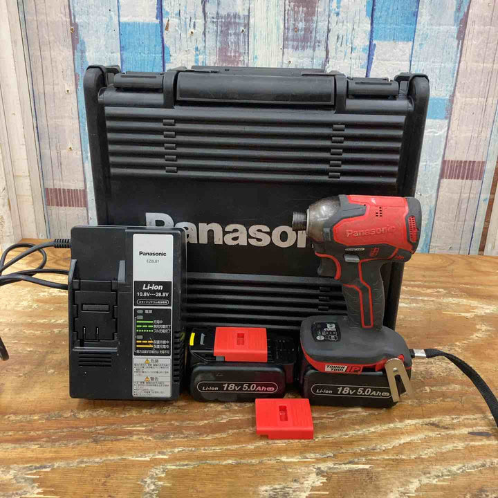★パナソニック(Panasonic) コードレスインパクトドライバー EZ76A1LJ2F-R【柏店】