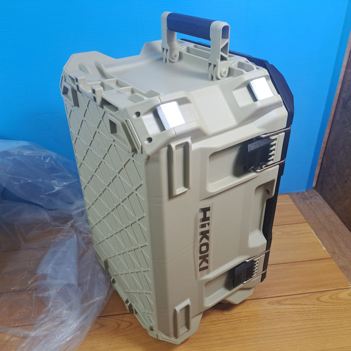 HiKOKI(ハイコーキ) マルチクルーザー ツールボックス(L) サンドベージュ 工具箱 防じん 耐水 IP65取得 外寸縦400×横560×高さ315mm 連結収納 0037-9485【岩槻店】
