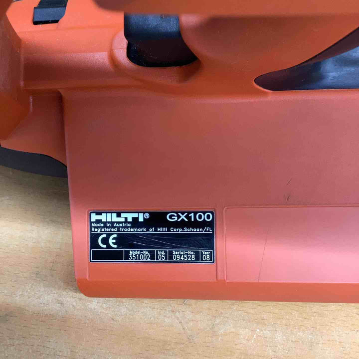 ◇ヒルティ(HILTI) ガス式鋲打機 GX100【越谷店】