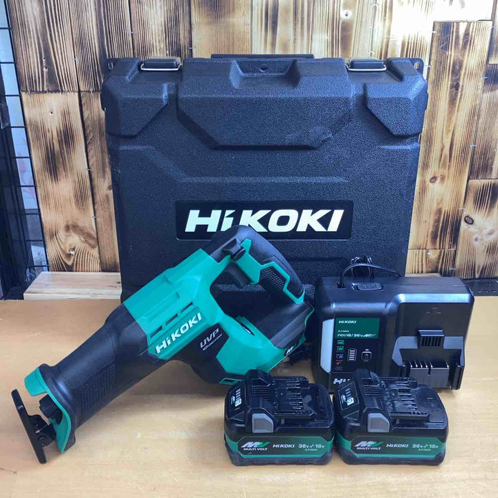 ★ハイコーキ(HIKOKI ※旧:日立工機) コードレスセーバーソー CR36DMA(2XPZ)【越谷店】