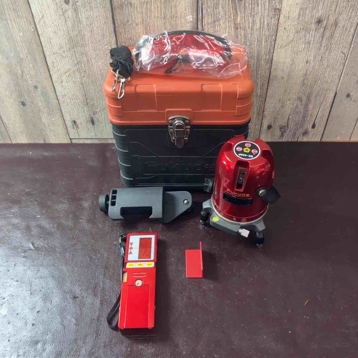【中古品】♢FUKUDA レーザー墨出し器 EK-459P 受光器付属【東大和店】