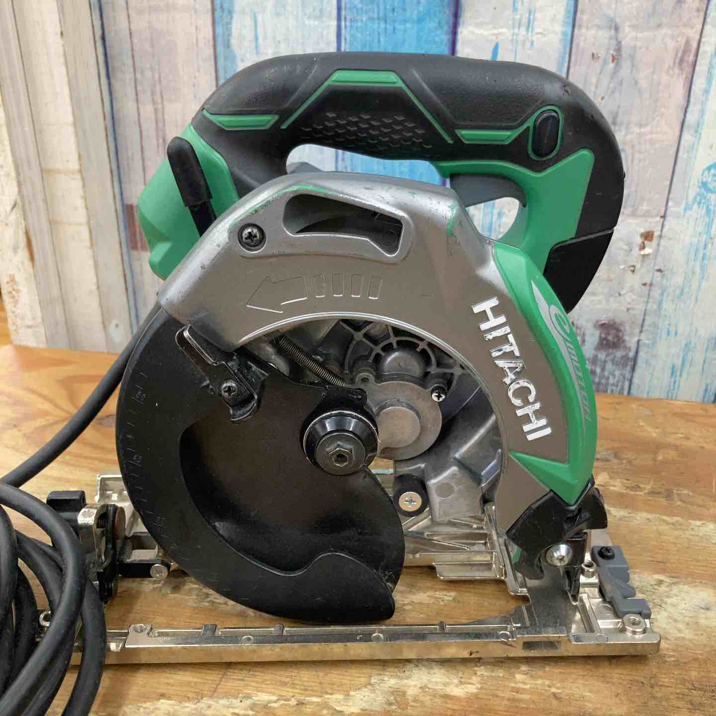HITACHI 165mm 深切り電子マルノコ C6MEY(S) 2017年製 中古 中古品】☆ハイコーキ(HIKOKI ※旧:日立工機) 深切り電子丸のこ C6MEY(S