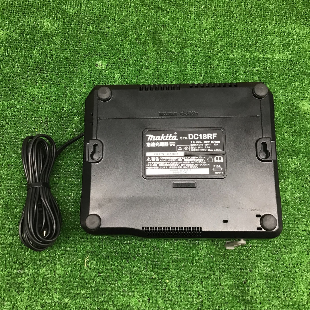 【現状品】 マキタ/makita 急速充電器 DC18RF 【鴻巣店】