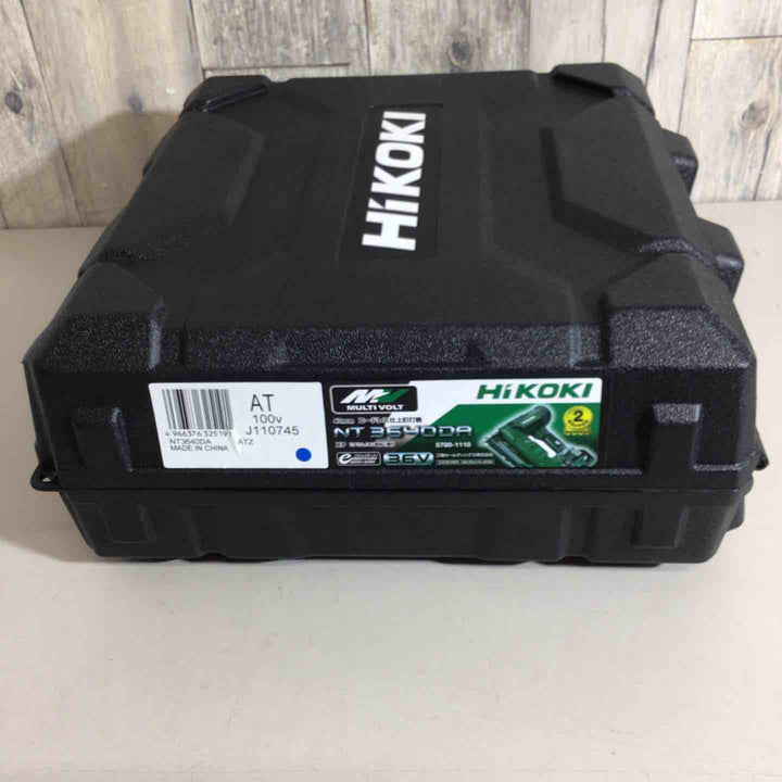 ★ハイコーキ(HIKOKI ※旧:日立工機) コードレスフィニッシュネイラ NT3640DA(XP) バッテリー＆充電器付き【戸田店】