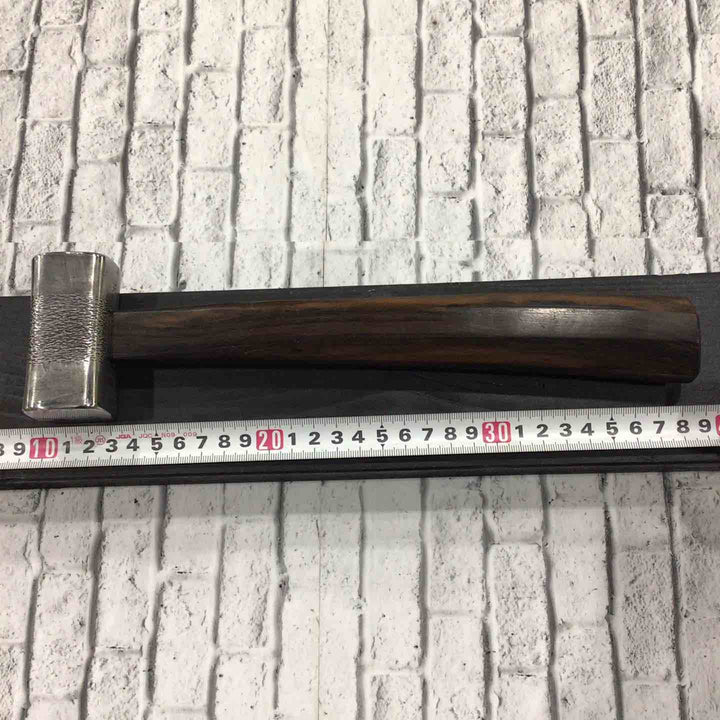 天龍 四角玄翁 120匁 黒檀柄 シロタ入り 【川口店】